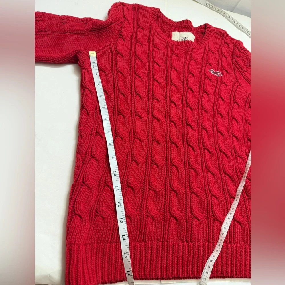 Vintage Y2K Hollister - Cable Knit Sweater - Picture 8 of 9